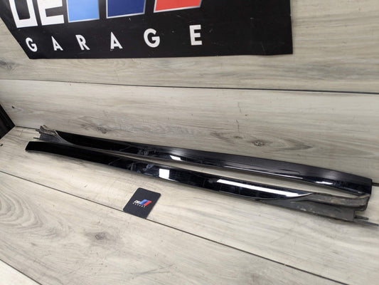 19-25 OEM BMW G05 X5 Front Left Right Windshield Side Drip Molding PAIR