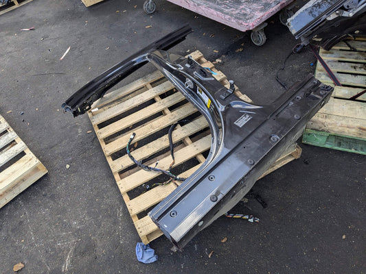 18-24 OEM BMW F97 G01 X3 X3M Left Driver Side B Pillar Door Body Cut Structure