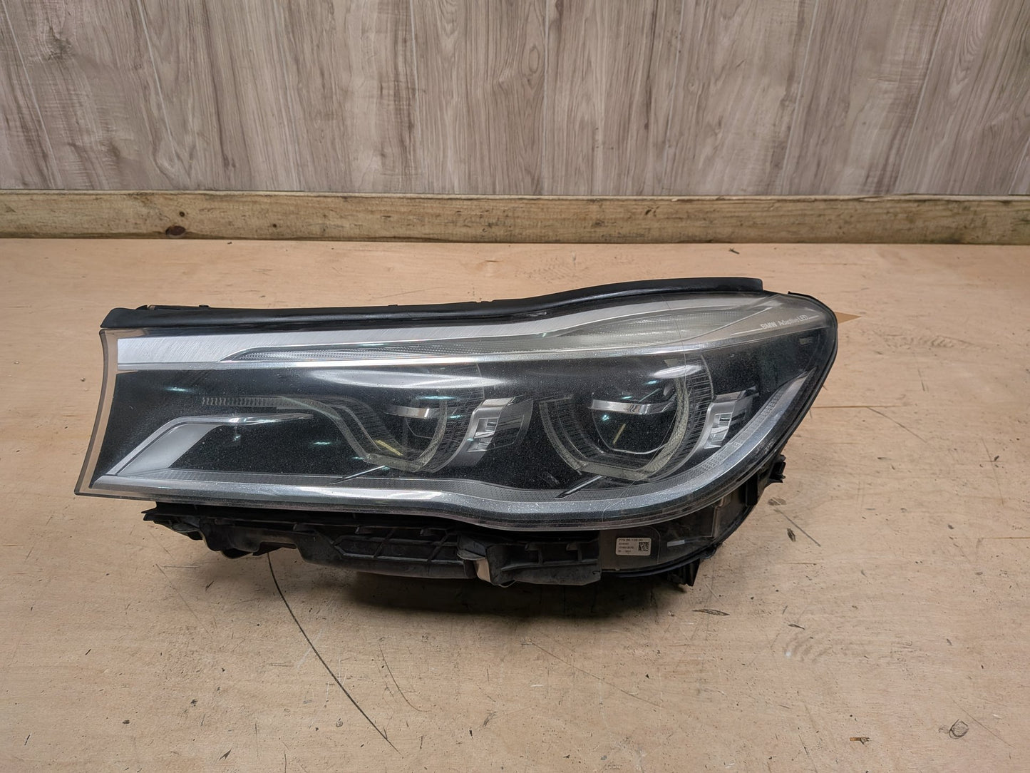 16-19 OEM BMW G12 740 750 Left Driver LED ICON Adaptive Headlight COMPLETE