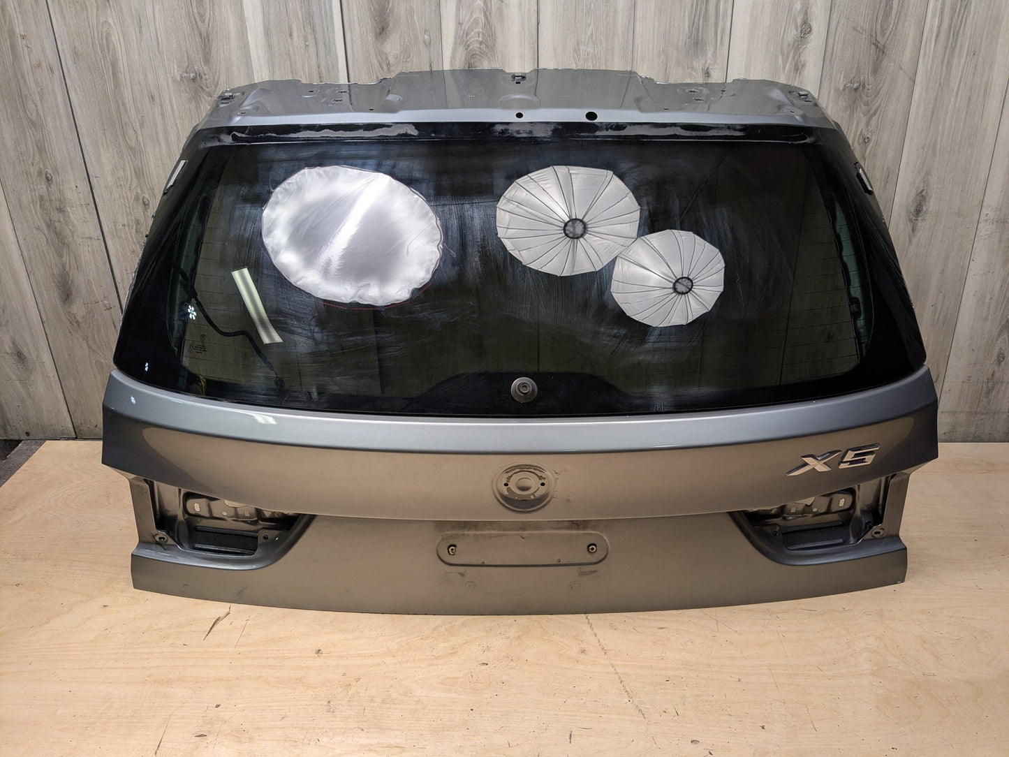 *14-18 OEM BMW F15 F85 X5 X5M Rear Liftgate Tailgate Trunk Lid Gate Door Shell SPACEGRAU METALLIC (A52)