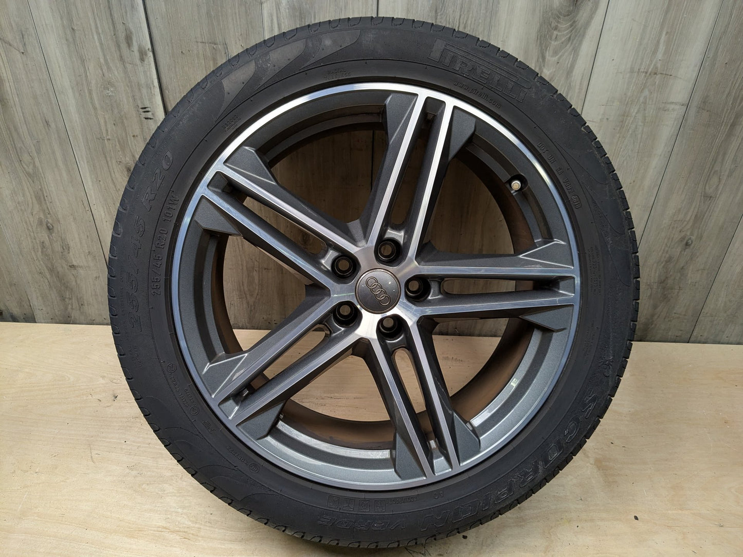 18-24 OEM AUDI Q5 SQ5 Double Spoke Wheel Rim 20x8 ET:39