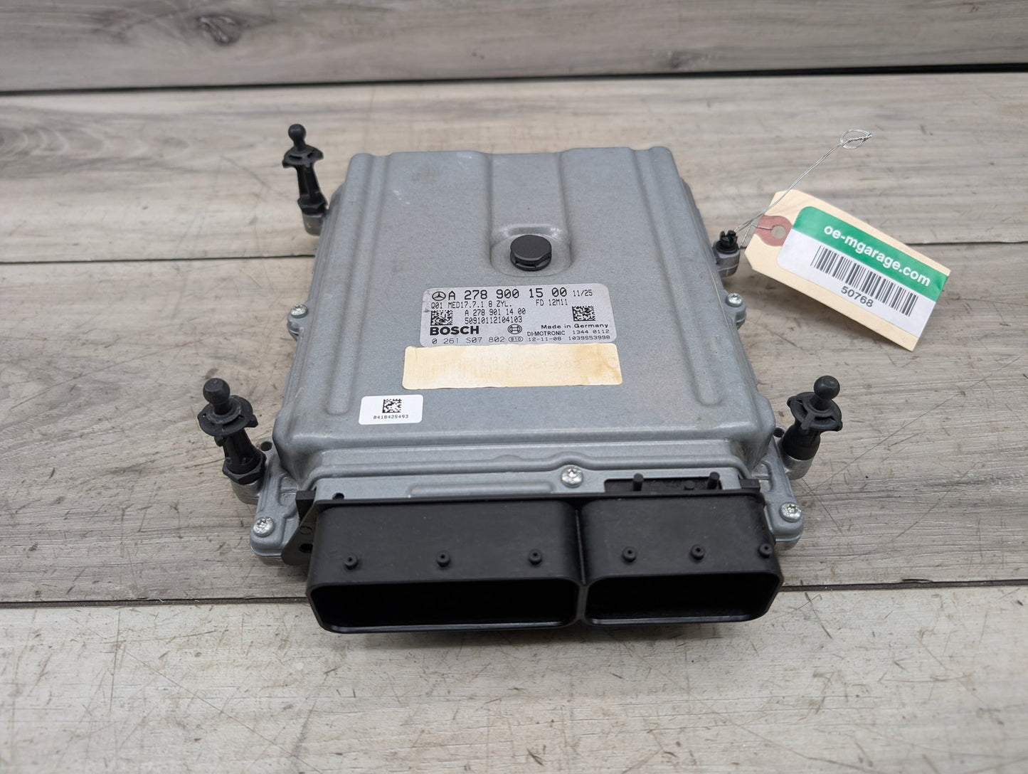 2009-2017 Mercedes-Benz E-Class A207 E550 M278 Engine Motor ECU DME Computer Module A2789001500