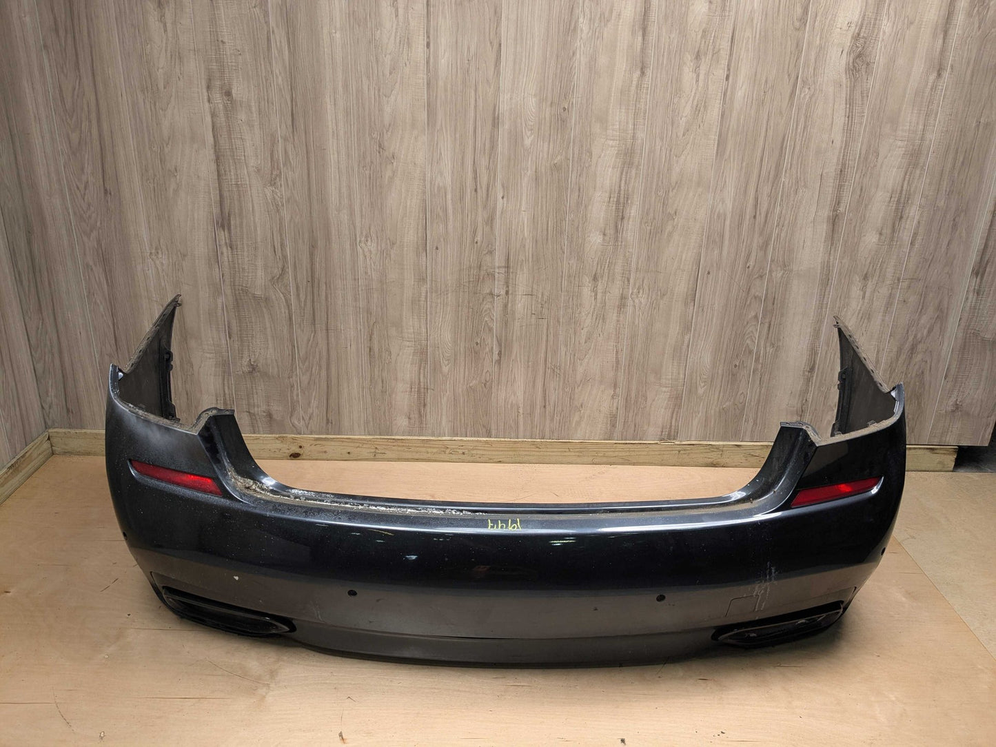 *16-19 OEM BMW G11 G12 M SPORT Rear Bumper Cover Diffuser w/ PDC Option Gray B41 SINGAPUR GRAU METALLIC (B41)