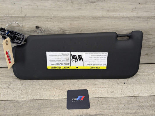 18-24 OEM BMW G01 G02 F97 F98 X3 Right Passenger Side Sun Visor Anthracite Black