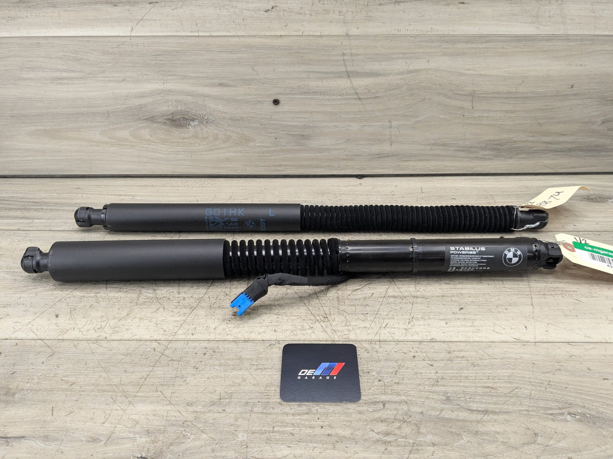 18-24 OEM BMW G01 F97 X3 X3M Rear Left Right Liftgate Shock Strut Lift Supports