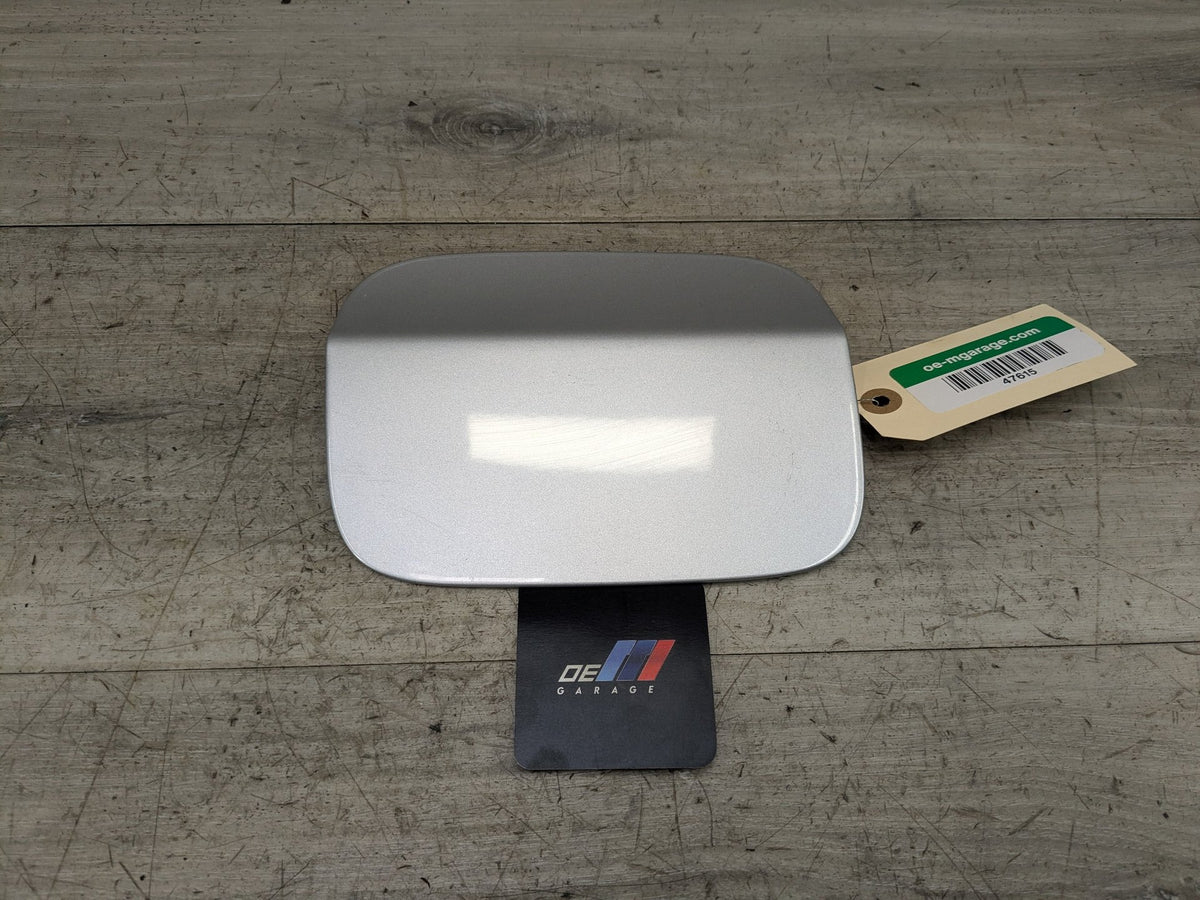 07-13 OEM BMW E70 X5 X5M Rear Fuel Gas Tank Flap Lid Cover Cap Silver 354