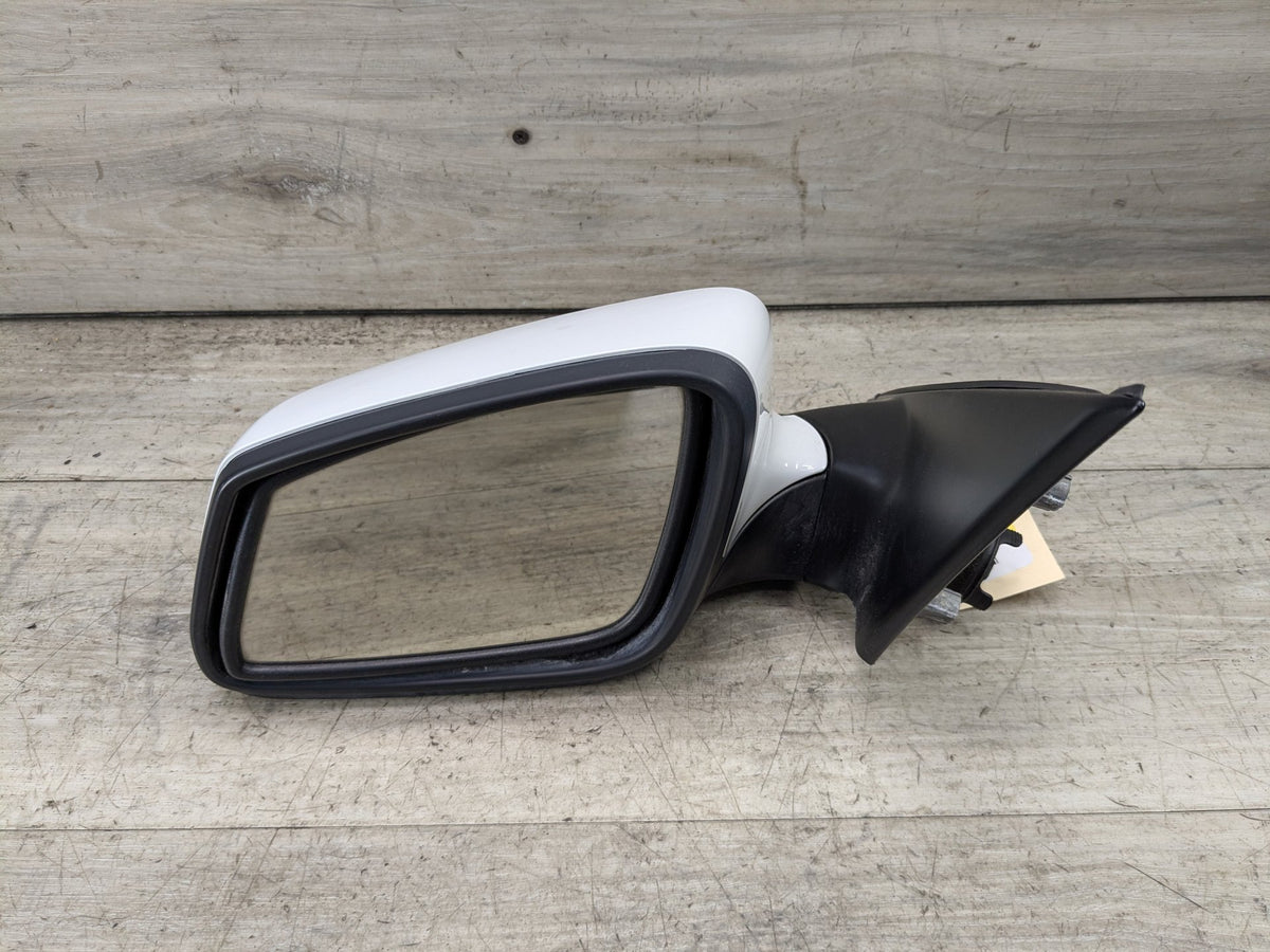 2011-2016 BMW 528i F10 Front Left Driver Side Mirror Assembly 7321843 *11-13 BMW F10 528 535 Left Driver Side Outside Mirror Camera Heated White 300