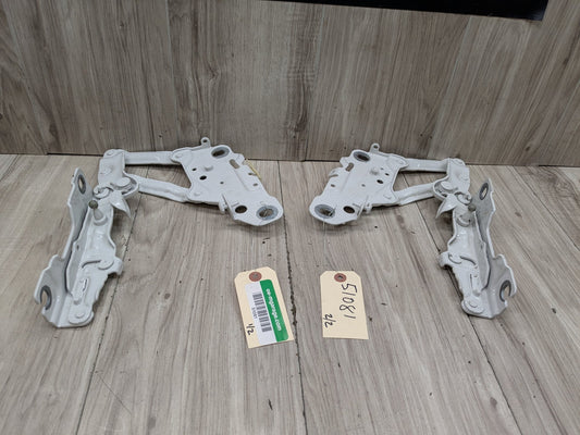 18-24 OEM BMW G01 G02 F97 F98 X3 X4 Hood Bonnet Left Right Side Hood Hinges SET