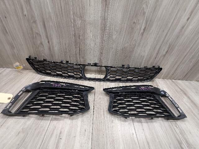 17-20 OEM BMW G30 Front Bumper Lower Center Left Right Driver Passenger Grille Trim Black