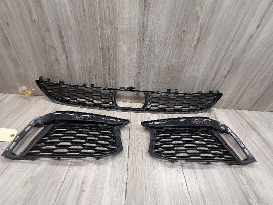 17-20 OEM BMW G30 Front Bumper Lower Center Left Right Driver Passenger Grille Trim Black