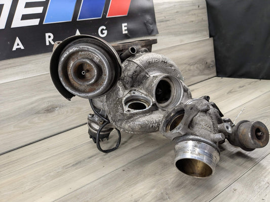 07-13 OEM BMW E70 X5 Diesel Engine M57 Turbocharger Turbo Charger Wastegate 266k