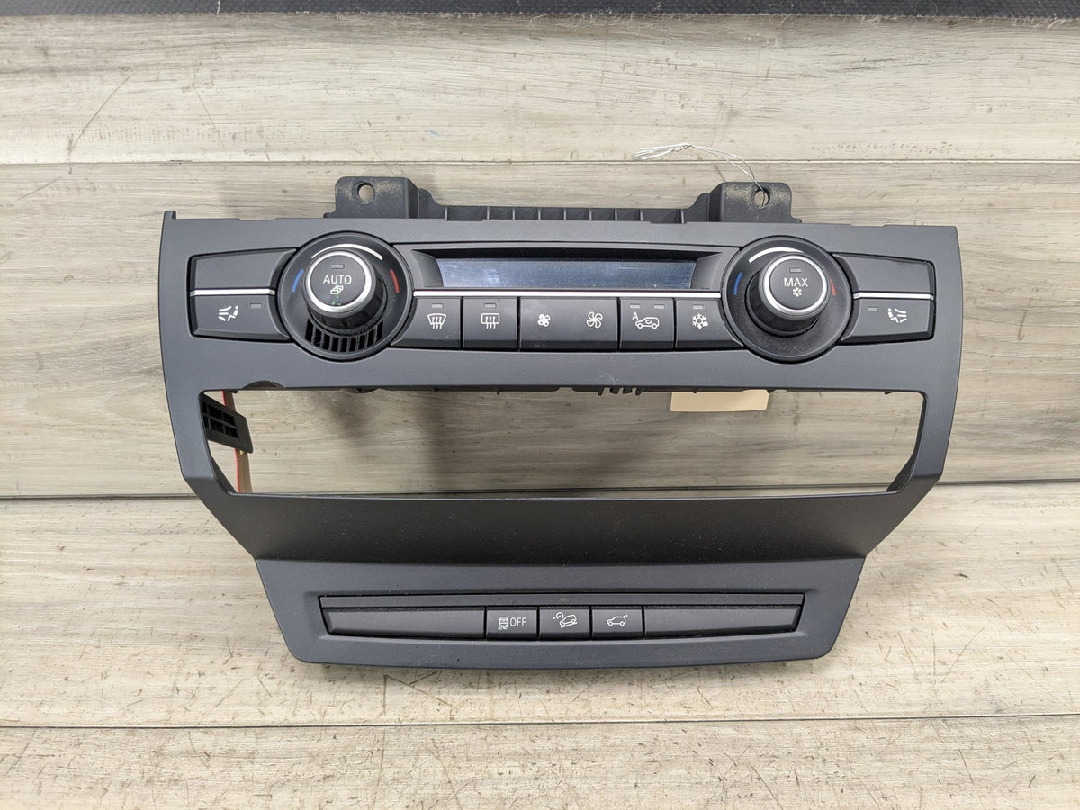OEM BMW E70 E71 X5 X6 Front AC Temperature Climate Control Switch Unit