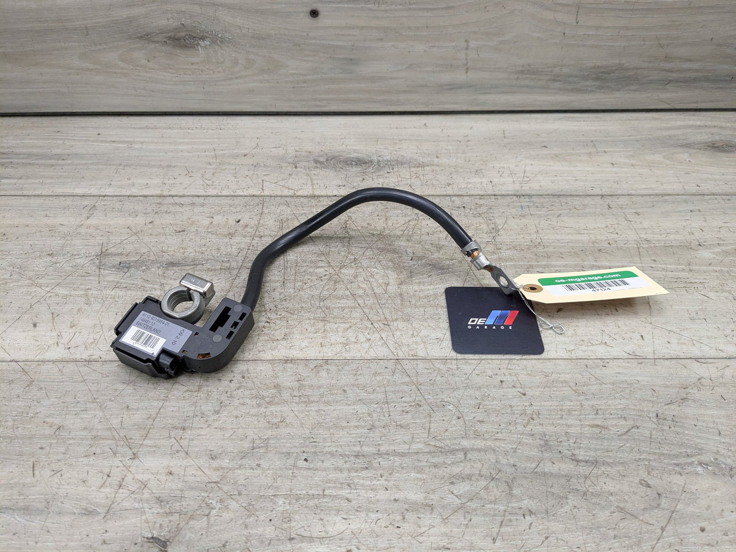 07-14 OEM BMW E70 E71 X5M X6M Rear Trunk Battery Negative Ground Cable