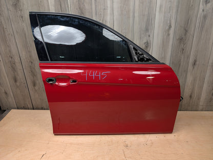 OEM BMW F30 F80 328 330 335 340 M3 Front Right Passenger Door Shell Panel Red MELBOURNEROT METALLIC (A75)