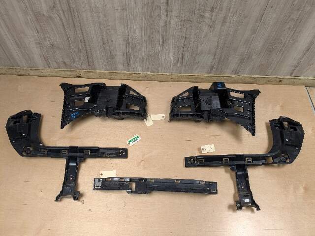 16-22 OEM BMW F48 X1 Rear Bumper Right Left Side Brackets Mounts Supports SET
