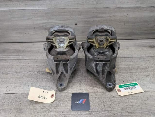 17-19 OEM AUDI A4 B9 Left Right Driver Passenger Motor Engine Mount Bracket PAIR