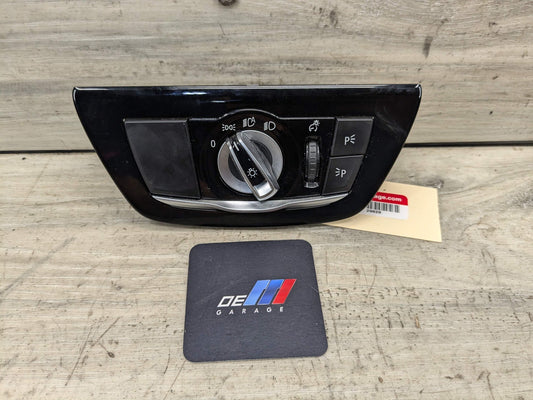 17-23 OEM BMW F90 M5 G30 G32 Headlight Switch Control Panel Light Module BLACK