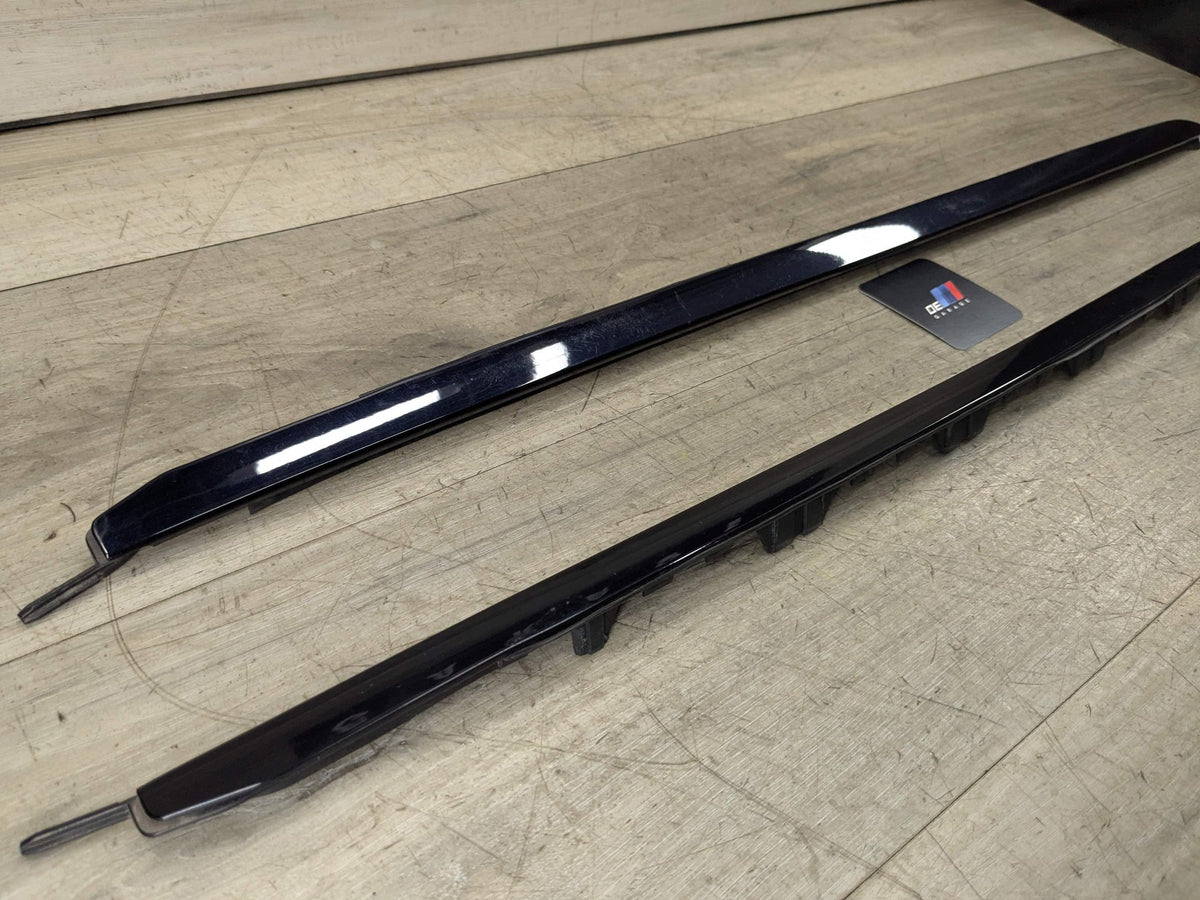 14-19 OEM BMW F85 F86 X5M X6M Front Right Windshield Side Drip Molding PAIR