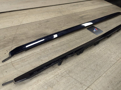 14-19 OEM BMW F85 F86 X5M X6M Front Right Windshield Side Drip Molding PAIR