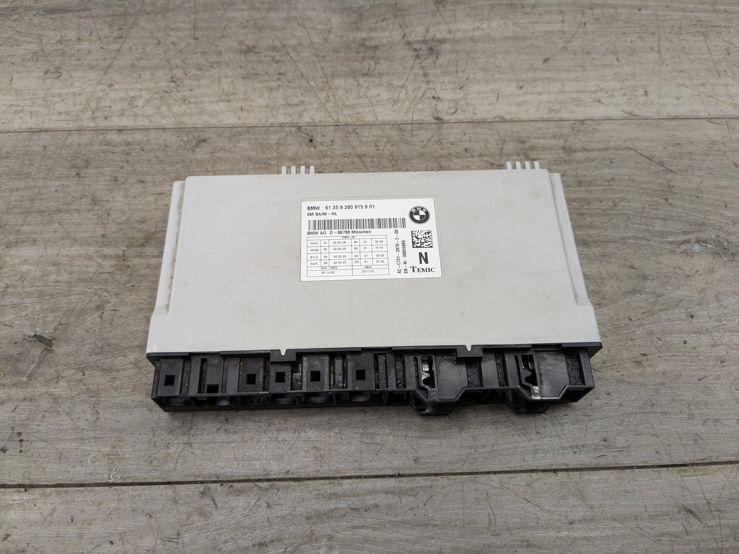 2011-2016 BMW 528i F10- Front Seat Control Module PN: 9280915