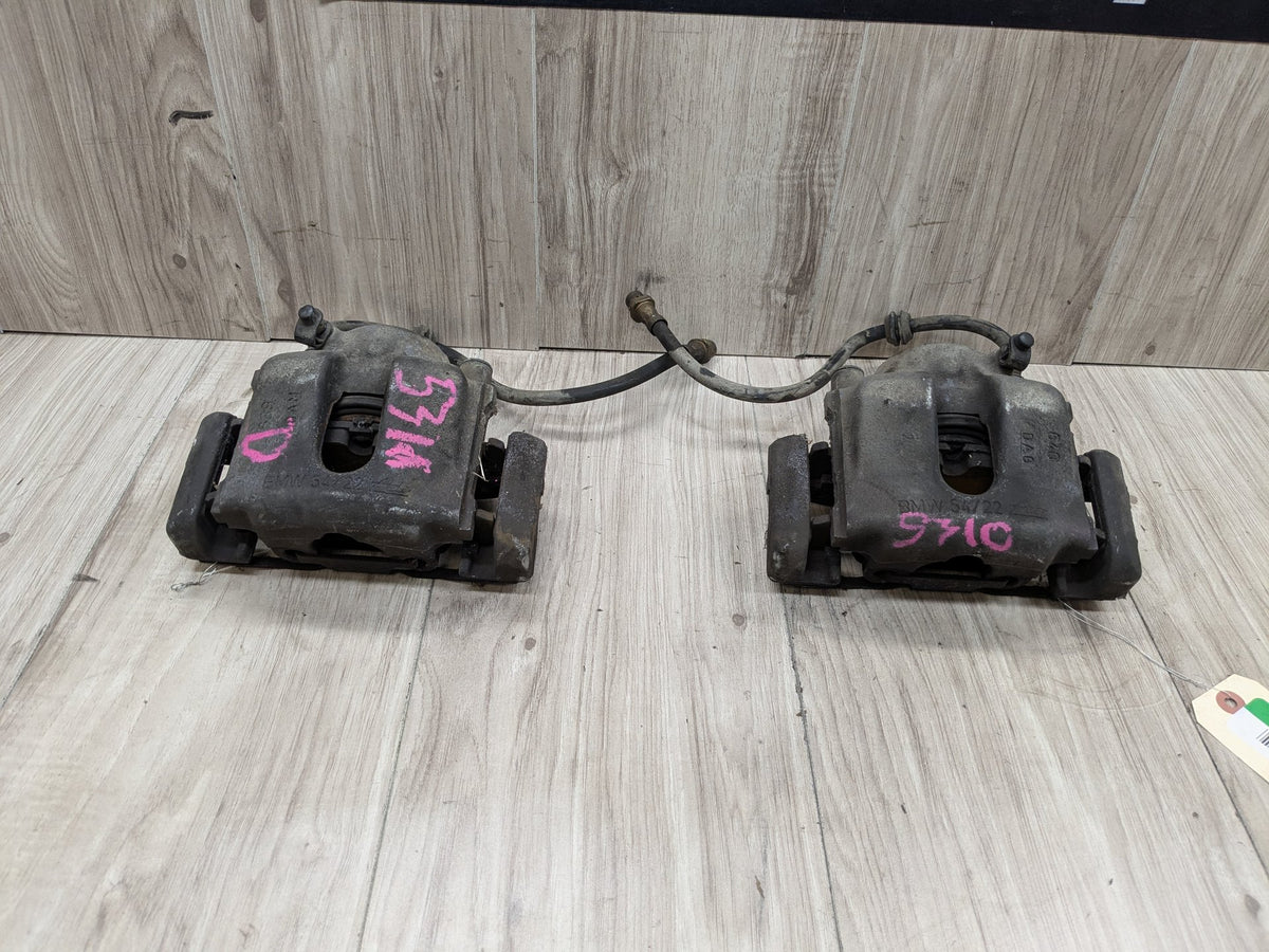 03-08 OEM BMW E85 2.5i Z4 Front Left Right Brake Calipers PAIR