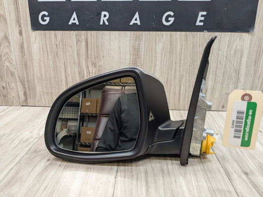 15-17 OEM BMW F25 X3 Left Driver Side Mirror Camera Blind Spot Auto Dip Silver