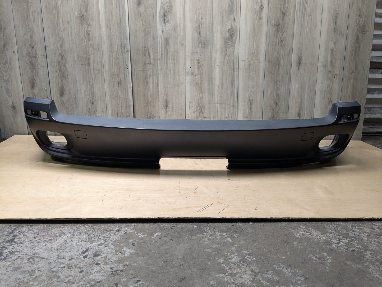 07-10 OEM BMW E70 X5 3.0si 3.5d 4.8i Rear Bumper Cover Trim Panel Diffuser TITANSILBER METALLIC (354)