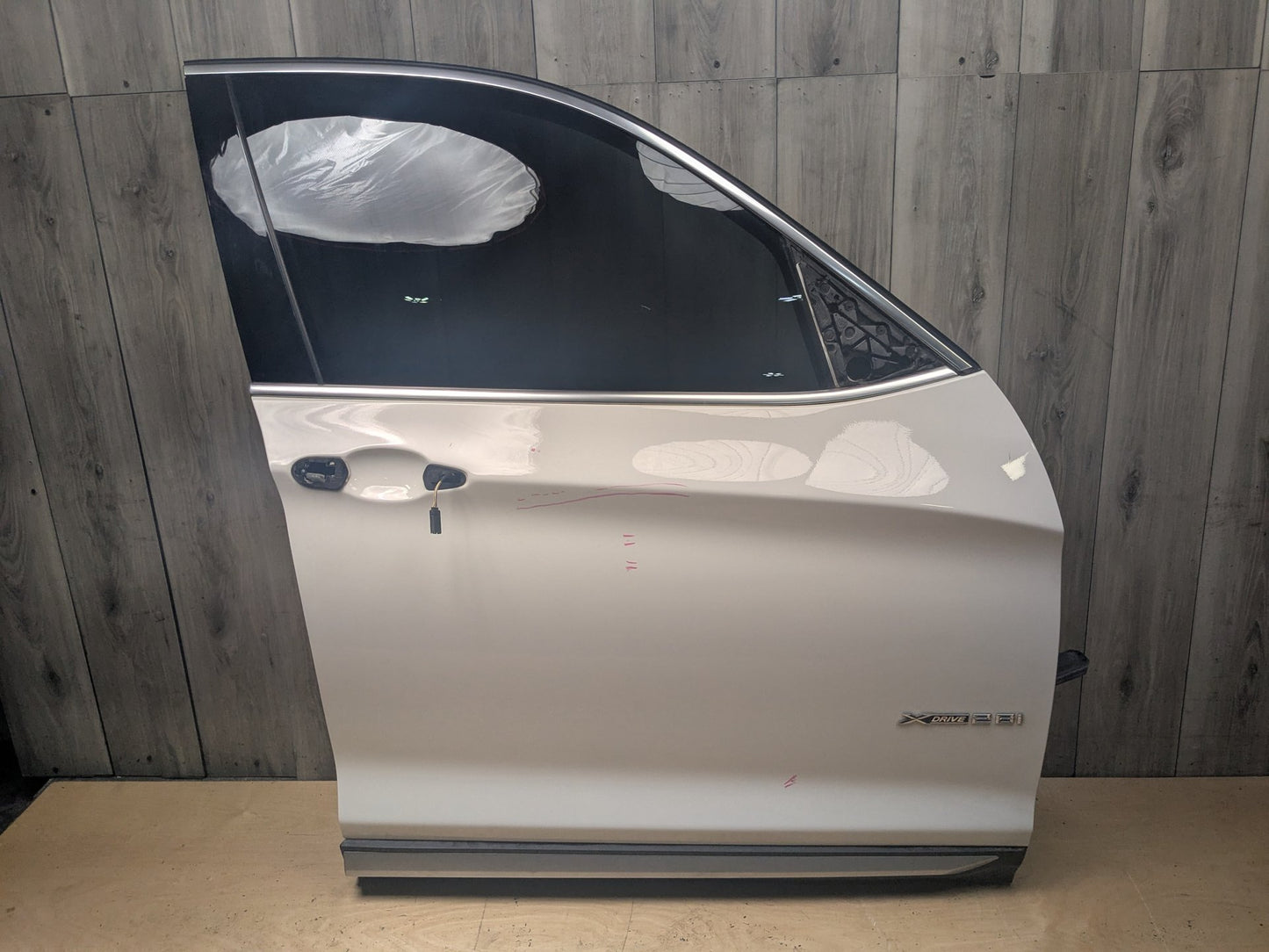 11-17 OEM BMW F25 X3 28 35 FRONT Right Passenger Door Shell Panel White 300 ALPINWEISS III (300)