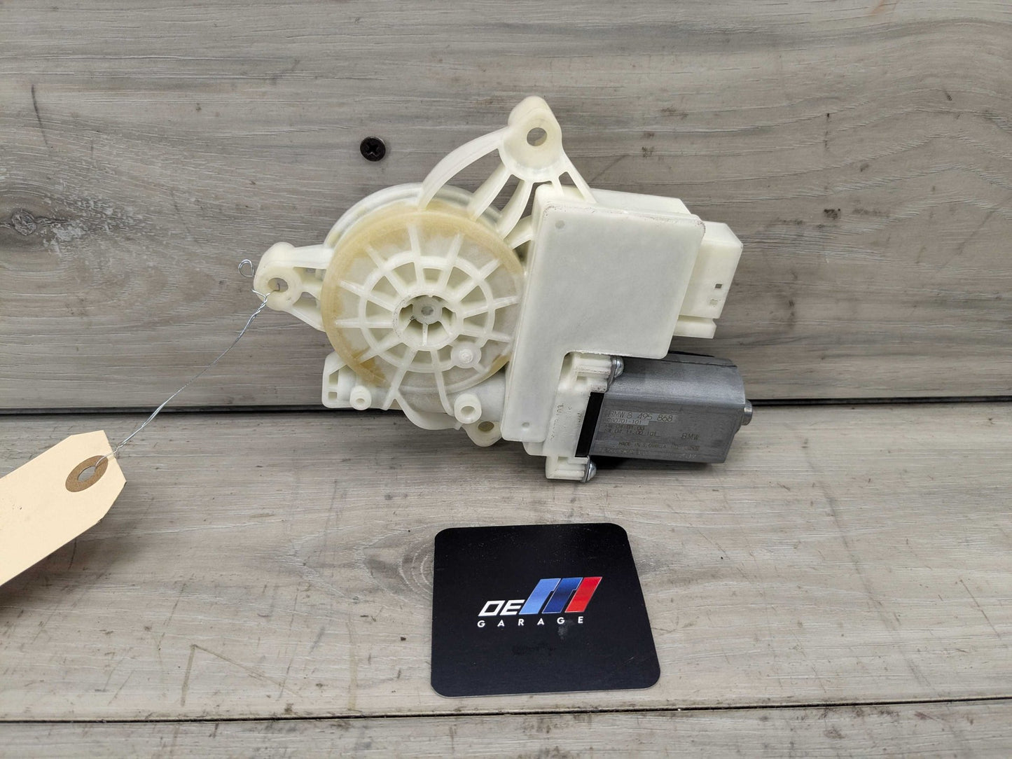2019 BMW 330i G20 Rear Right Passenger Door Window Glass Regulator Motor 8495868 19-24 OEM BMW G20 G80 330 M340 Rear Right Passenger Door Window Regulator Motor