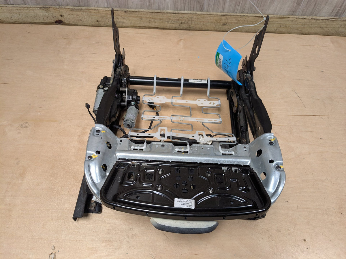 2014 BMW 320i F30 Front Right Passenger Seat Lower Track Frame Assembly 7243530