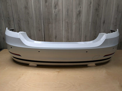 *14-17 OEM BMW F32 F33 F36 BASE Rear Bumper Cover w/ Diffuser White