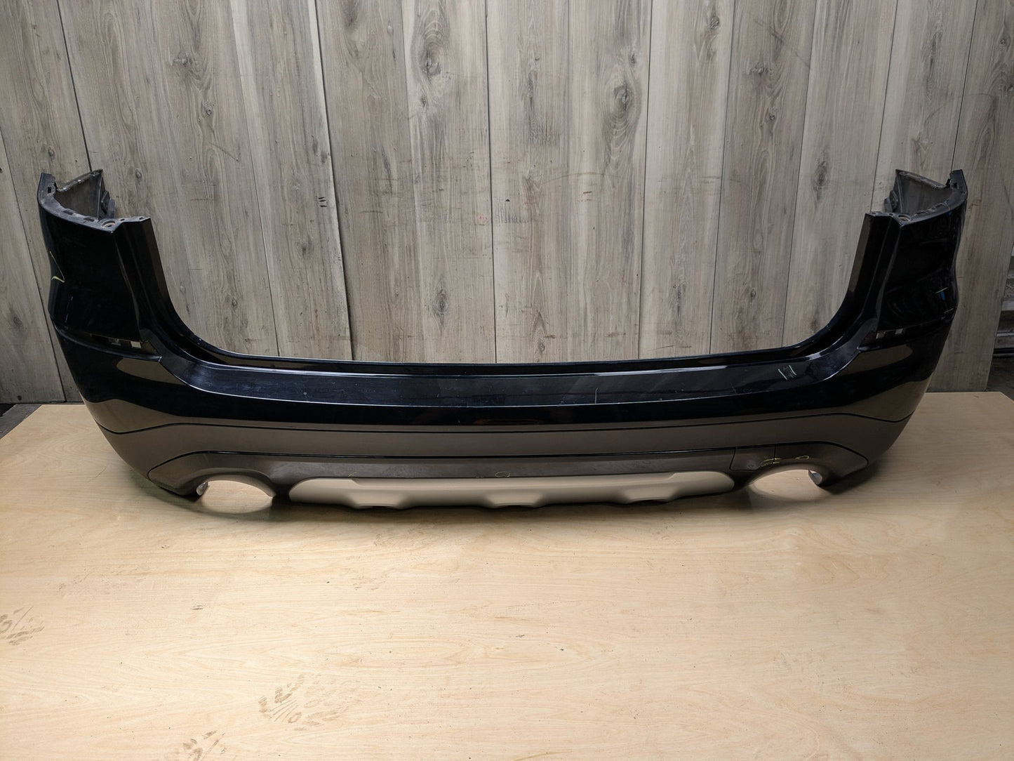 18-21 OEM BMW G01 X3 30i 30iX X LINE Rear Bumper Cover Panel w/ Diffuser Black SCHWARZ II (668)