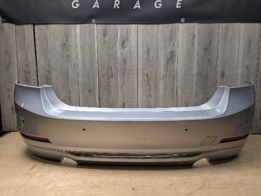 *12-15 OEM BMW F30 335 PRE-LCI Rear Bumper Cover LINES Trim Dual Exhaust Gray