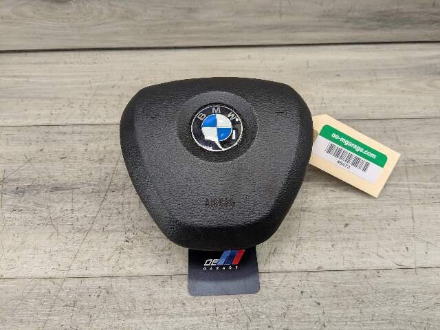 14-19 OEM BMW F15 F16 X5 X6 Front Driver Steering Wheel Airbag Air Bag Black
