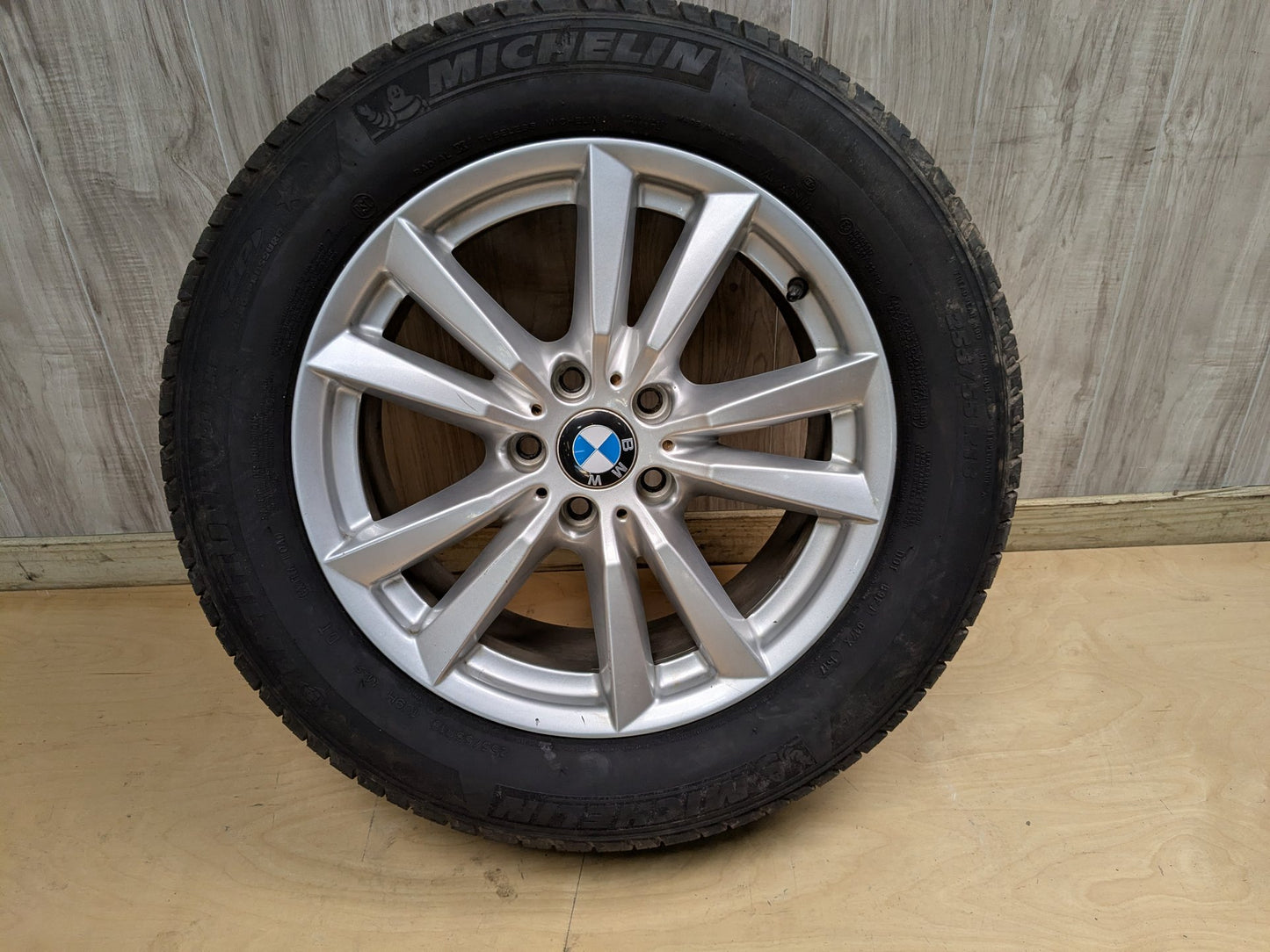 14-18 OEM BMW F15 X5 Wheel Rim 18x8.5 ET46 5x120 LA Double Spoke Style 446