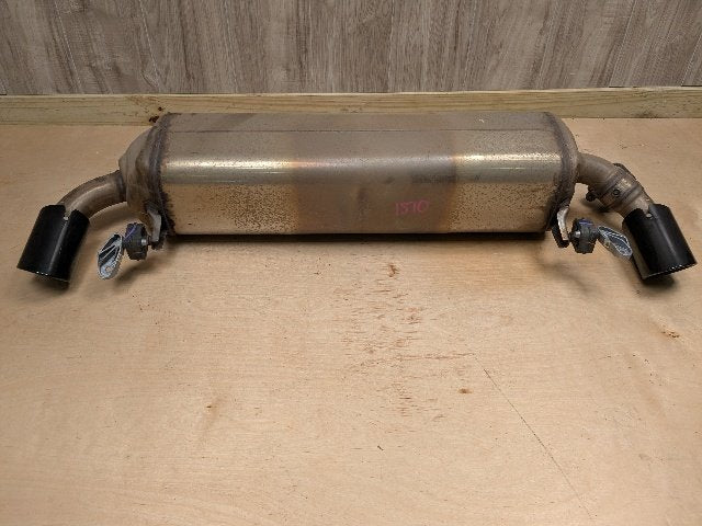 22-25 OEM BMW G42 230 Dual Exhaust Flap Pipe Muffler B48 Engine
