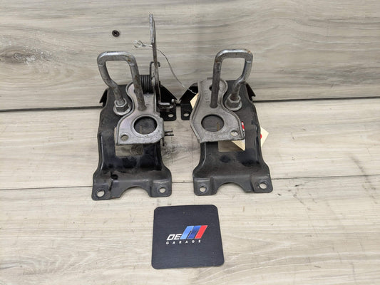 14-19 OEM BMW F15 F85 X5 F16 F86 X6 Hood Hardware Safety Latch Hook SET