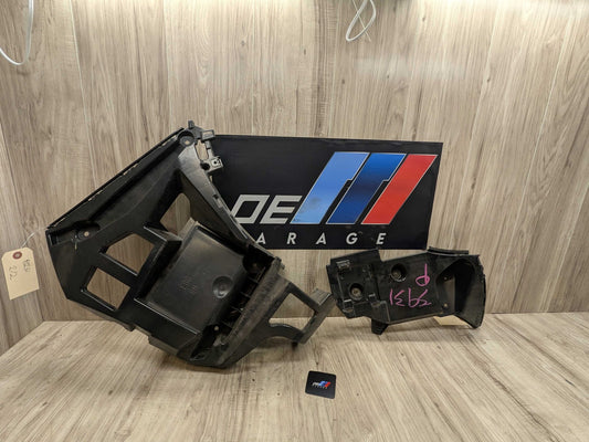 15-18 OEM BMW F86 X6M Rear Right Passenger Bumper Support Brackets Mounts Guides