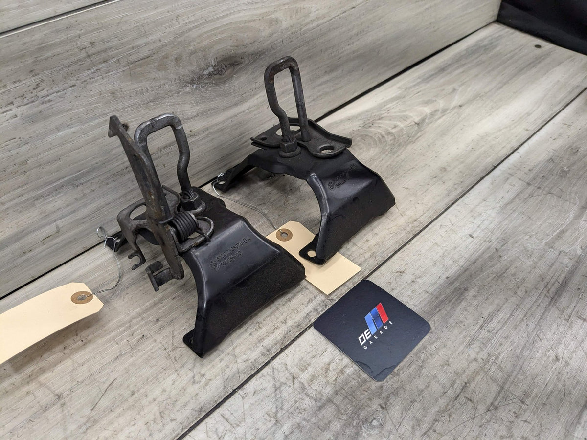 14-19 OEM BMW F15 F85 X5 F16 F86 X6 Hood Hardware Safety Latch Hook SET