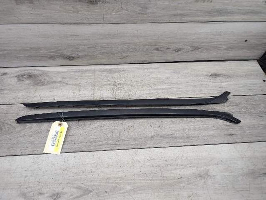 12-20 OEM BMW F30 F31 F80 M3 Front Left Right Windshield Side Drip Molding PAIR