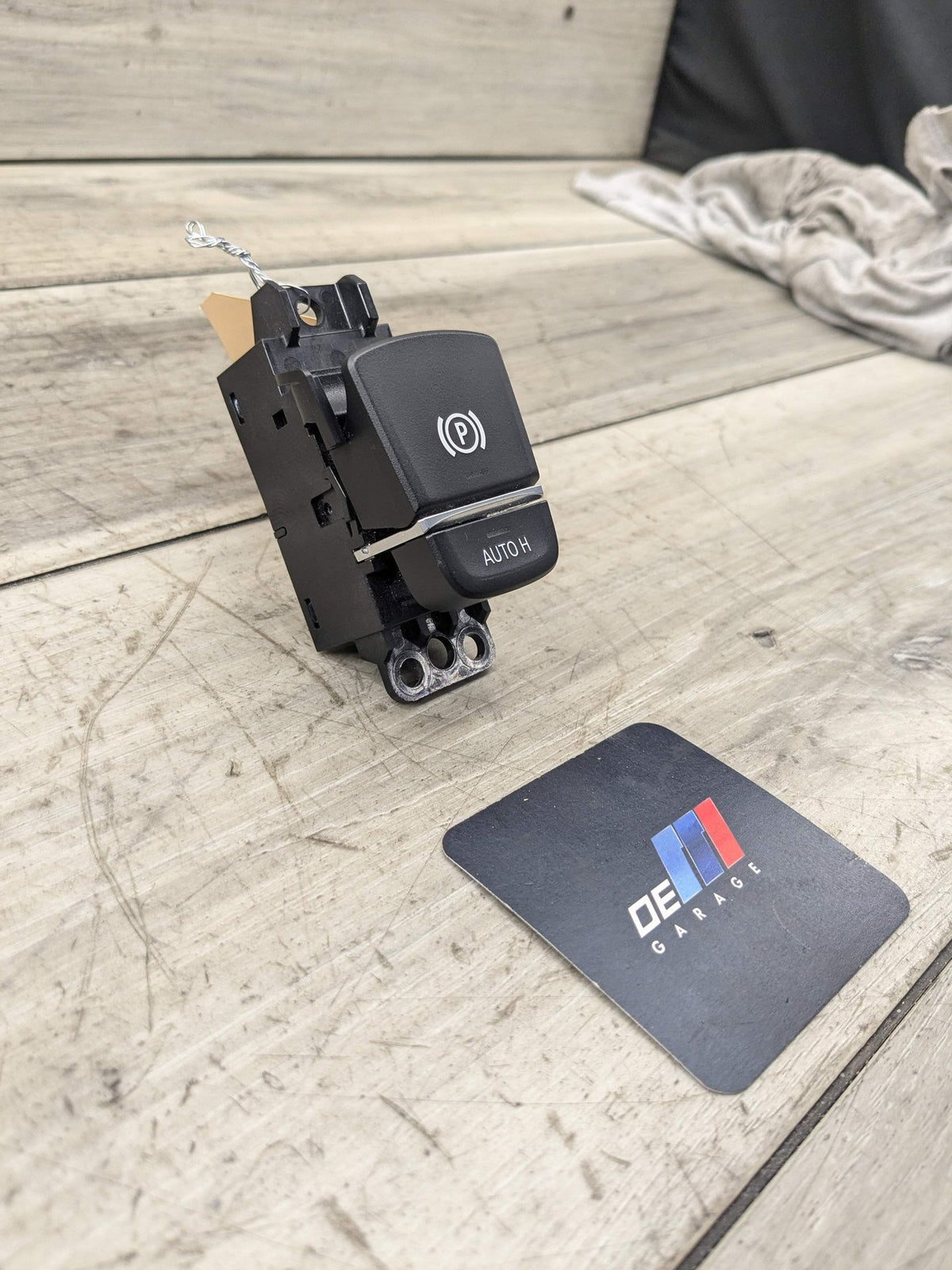 18-21 OEM BMW F90 M5 G30 G01 X3 G02 X4 Parking Brake Auto Hold Switch BLACK