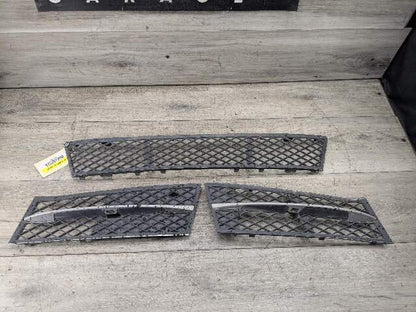 *OEM BMW Front Left Right Center Lower Bumper Grille Vent Trim