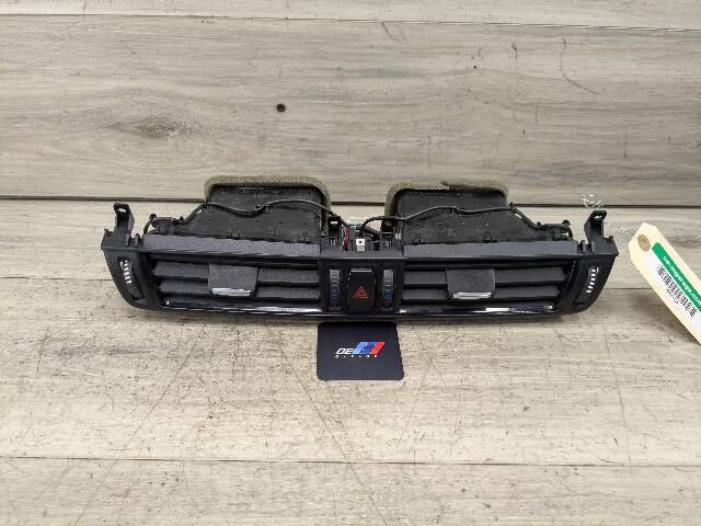 14-19 OEM BMW F15 F16 F85 F86 X5 X6 Dash Center Hazard Button AC Air Vent Grille