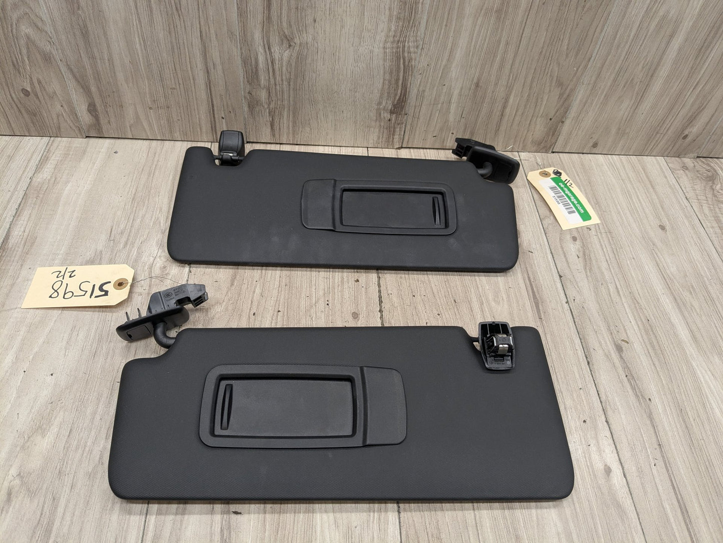 2019-2022 Front Left Right Sun Visor SET 8092727 Black! 30 day warranty!
