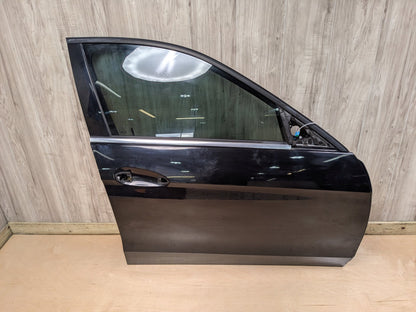 OEM Mercedes W212 E350 E400 E550 Front Right Passenger Door Shell Panel Black 197 (Obsidian black- Metallic finish)