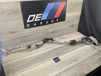 16-19 OEM BMW G30 F90 G11 G12 M550 750 Transmission Oil Cooler Lines Return Flow
