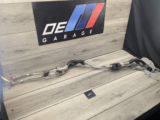 16-19 OEM BMW G30 F90 G11 G12 M550 750 Transmission Oil Cooler Lines Return Flow