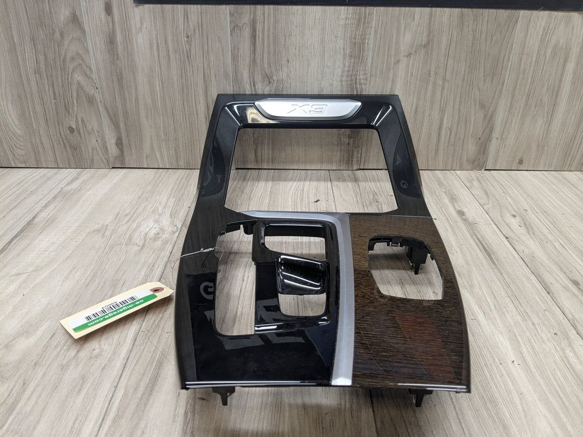 2019 BMW X3 G01 Center Console Trim 6822047 18-21 OEM BMW G01 G02 X3 X4 Center Console Interior Trim Oak Dark High Gloss OEM