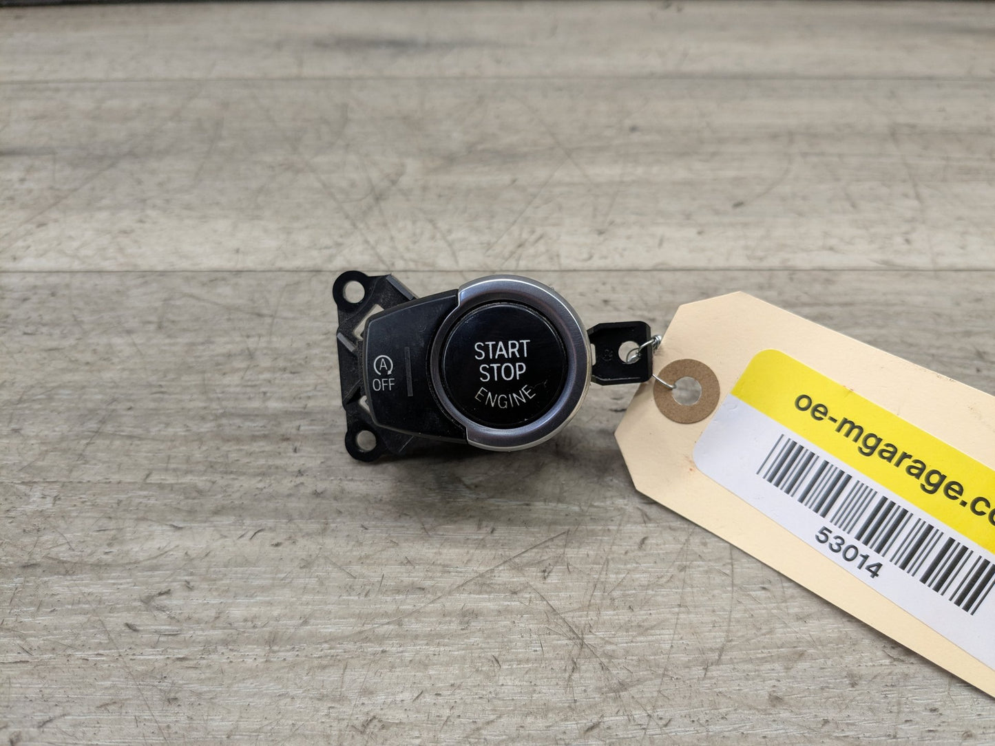 14-19 OEM BMW F15 F16 F85 F86 X5 Engine Ignition Auto Start Stop Switch Button
