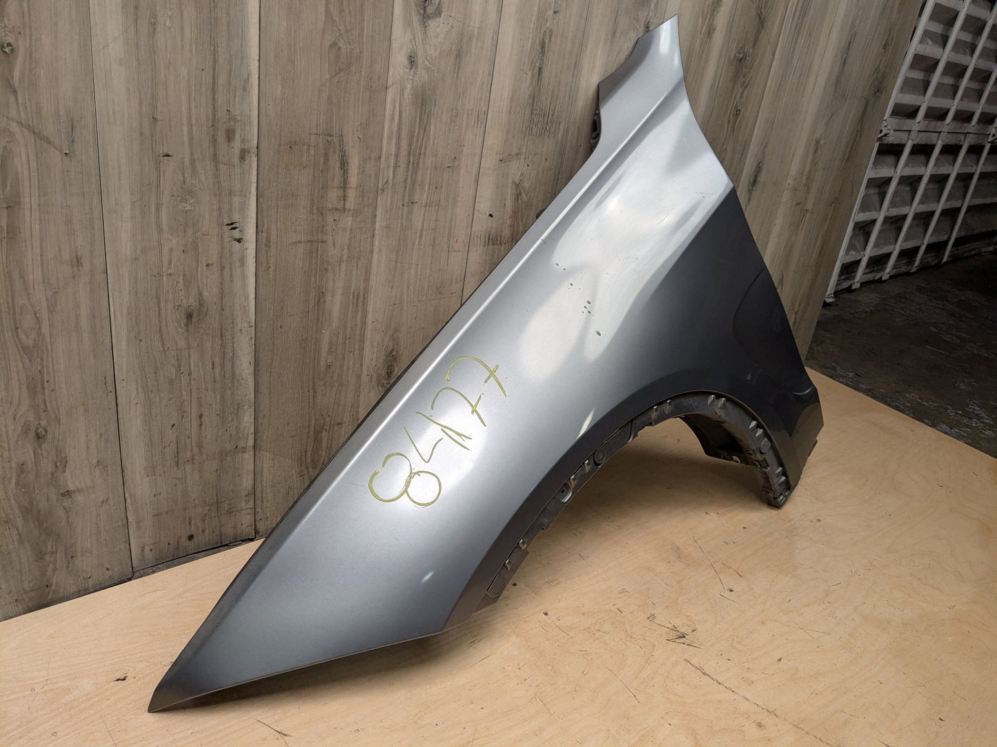 14-18 OEM BMW F15 X5 Front Left Driver Side Fender Panel Gray A52 SPACEGRAU METALLIC (A52)